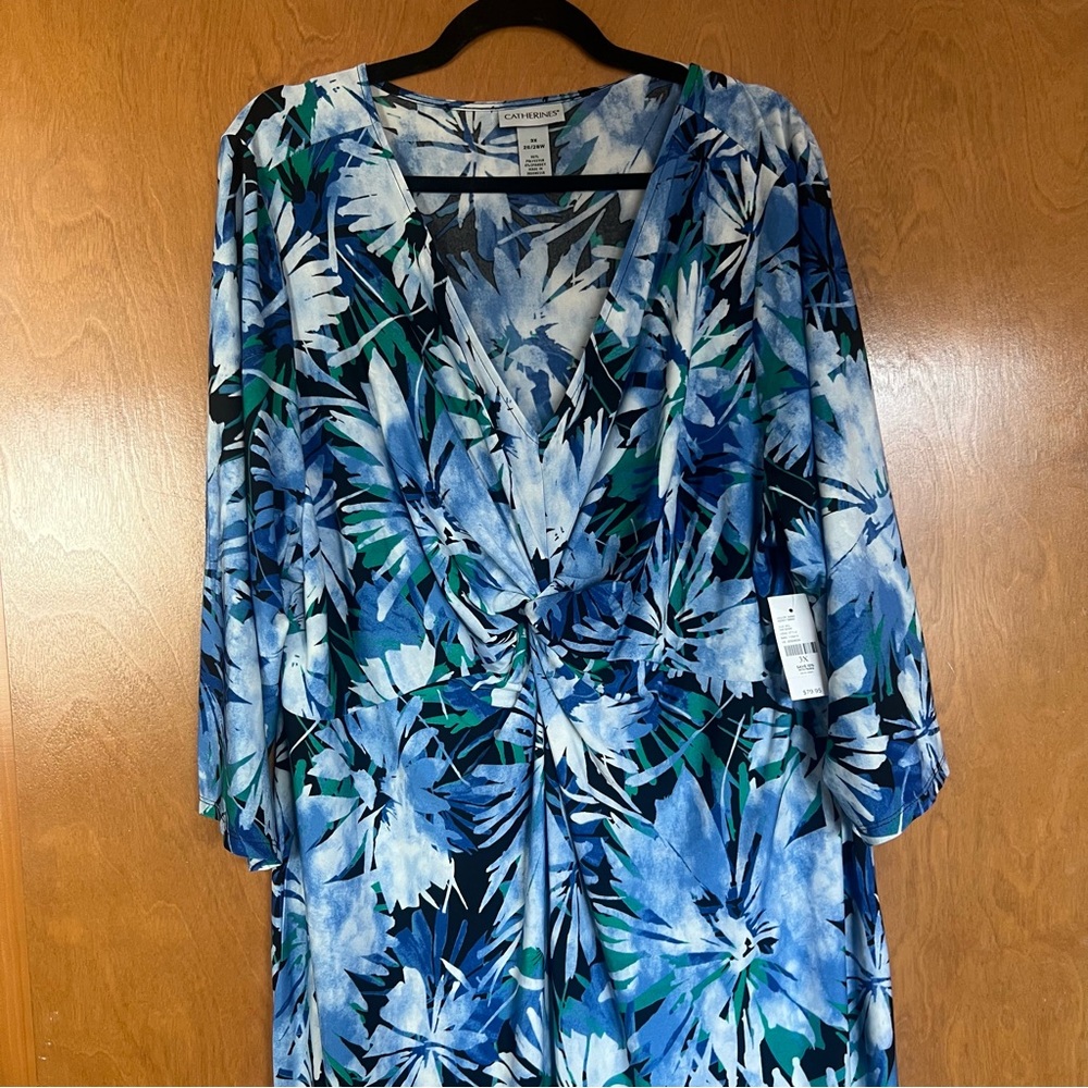 Brand New Catherine’s Garden Walk Twist Knot Maxi Dress - Picture 4 of 13